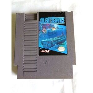 Silent Service Nintendo Entertainment System 1985 Nes
